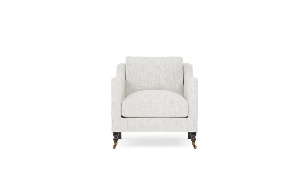 Madeline Heathered Ivory Performance Arm Chair|