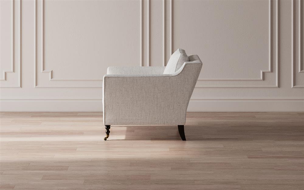 Madeline Heathered Ivory Performance Arm Chair|