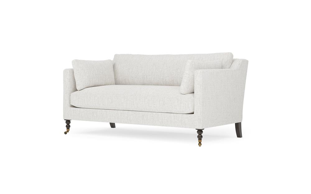 Madeline Heathered Ivory Performance Loveseat - 71&quot;|