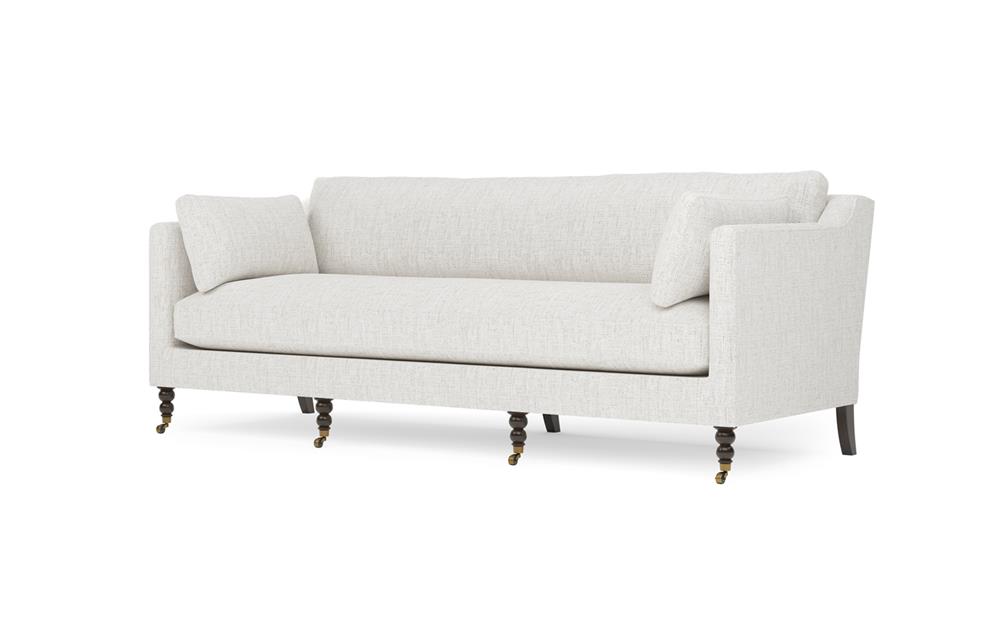 Madeline Heathered Ivory Performance Sofa - 90&quot;|