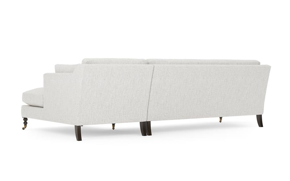 Madeline Heathered Ivory Performance Chaise Sectional - Right Chaise - 113&quot;|