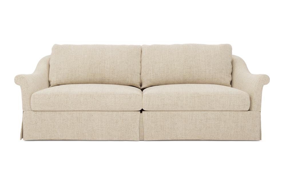 Amelie Warm Oatmeal Sofa - 92&quot;|