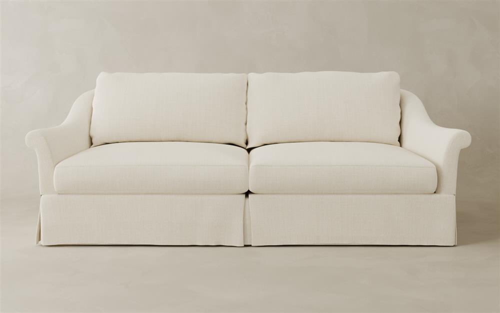 Amelie Warm Oatmeal Sofa - 92&quot;|