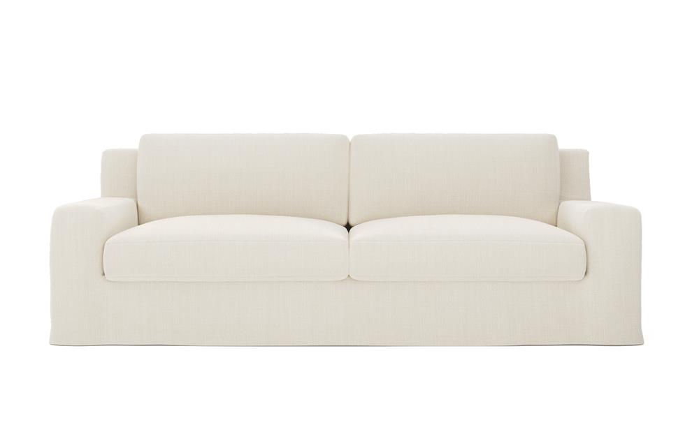 Henri Soft Ivory Sofa - 90&quot;|