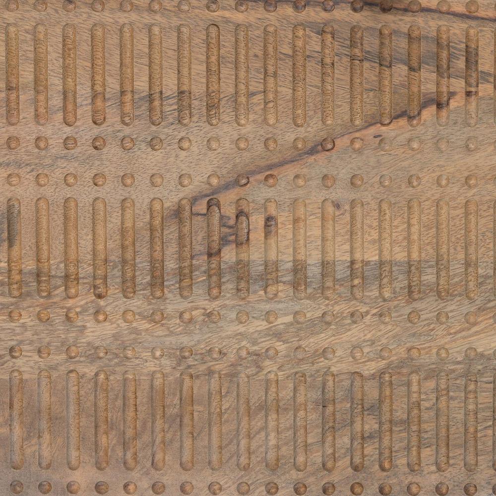 Madison Global Bazaar Light Wash Mango Wood Storage Coffee Table|