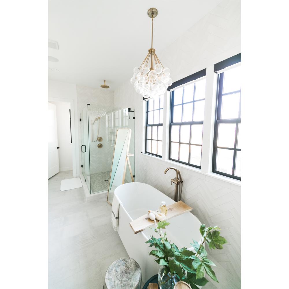 Visual Comfort Studio Bronzeville Modern Satin Brass Multi-Light