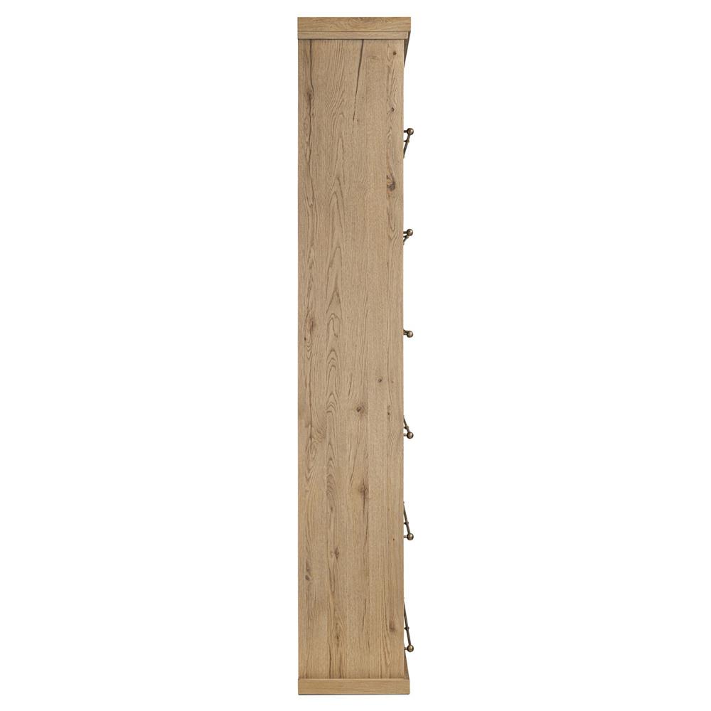 Alistair Worn Oak Bookcase|