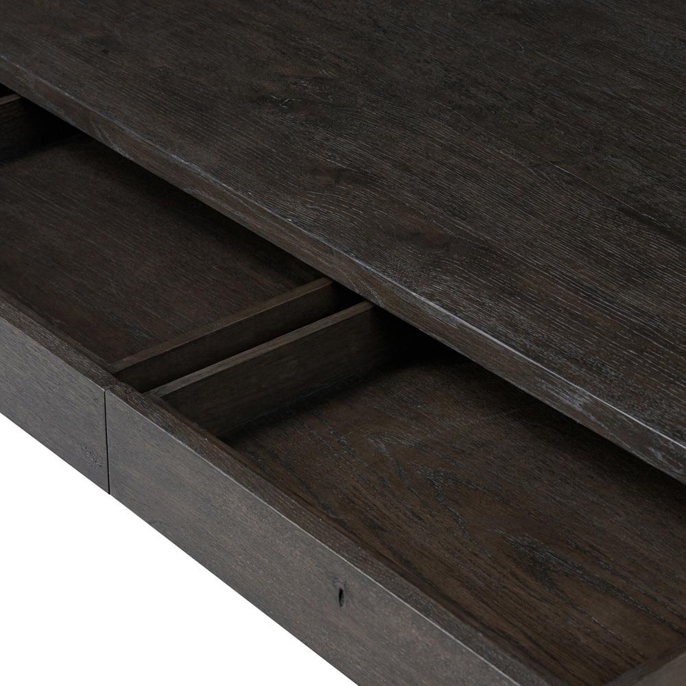 Edison Smoked Black Desk|
