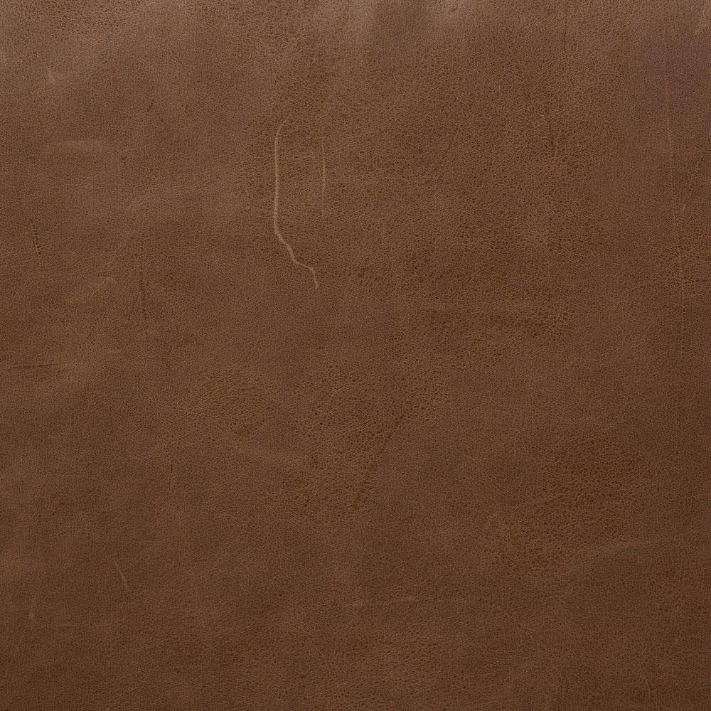 Amira Dulane Mahogany Leather Armless Dining Chair