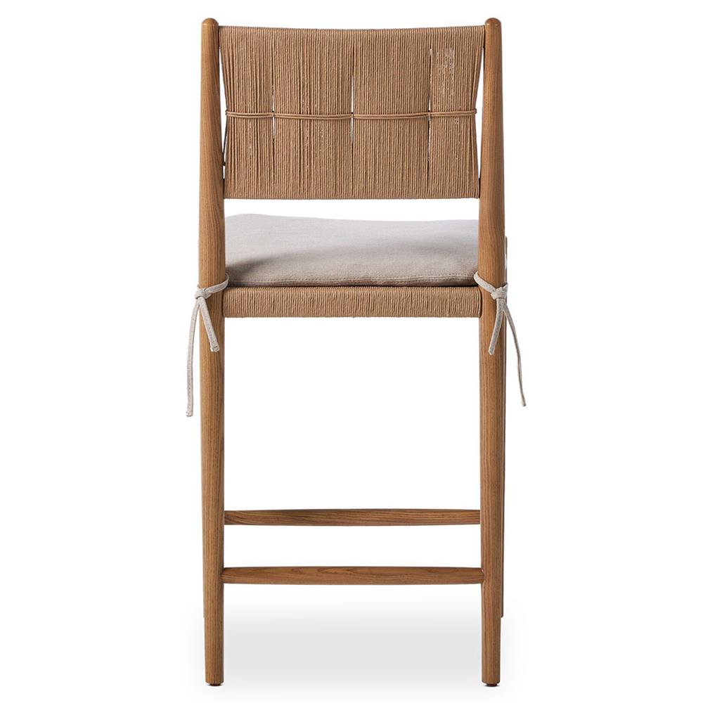Dara Broadway Dune Linen Counter Stool|