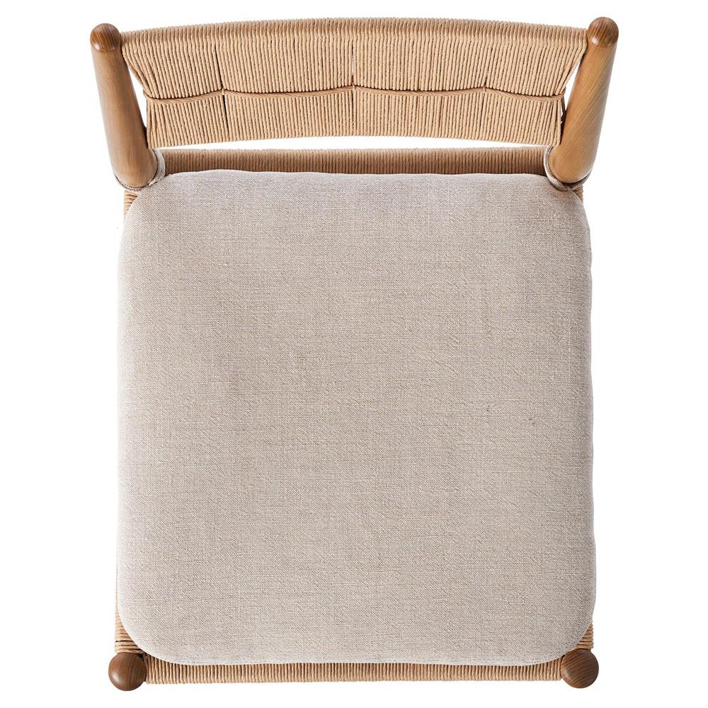 Dara Broadway Dune Linen Counter Stool|