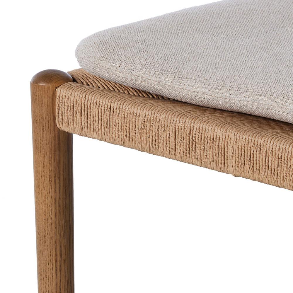 Dara Broadway Dune Linen Counter Stool|
