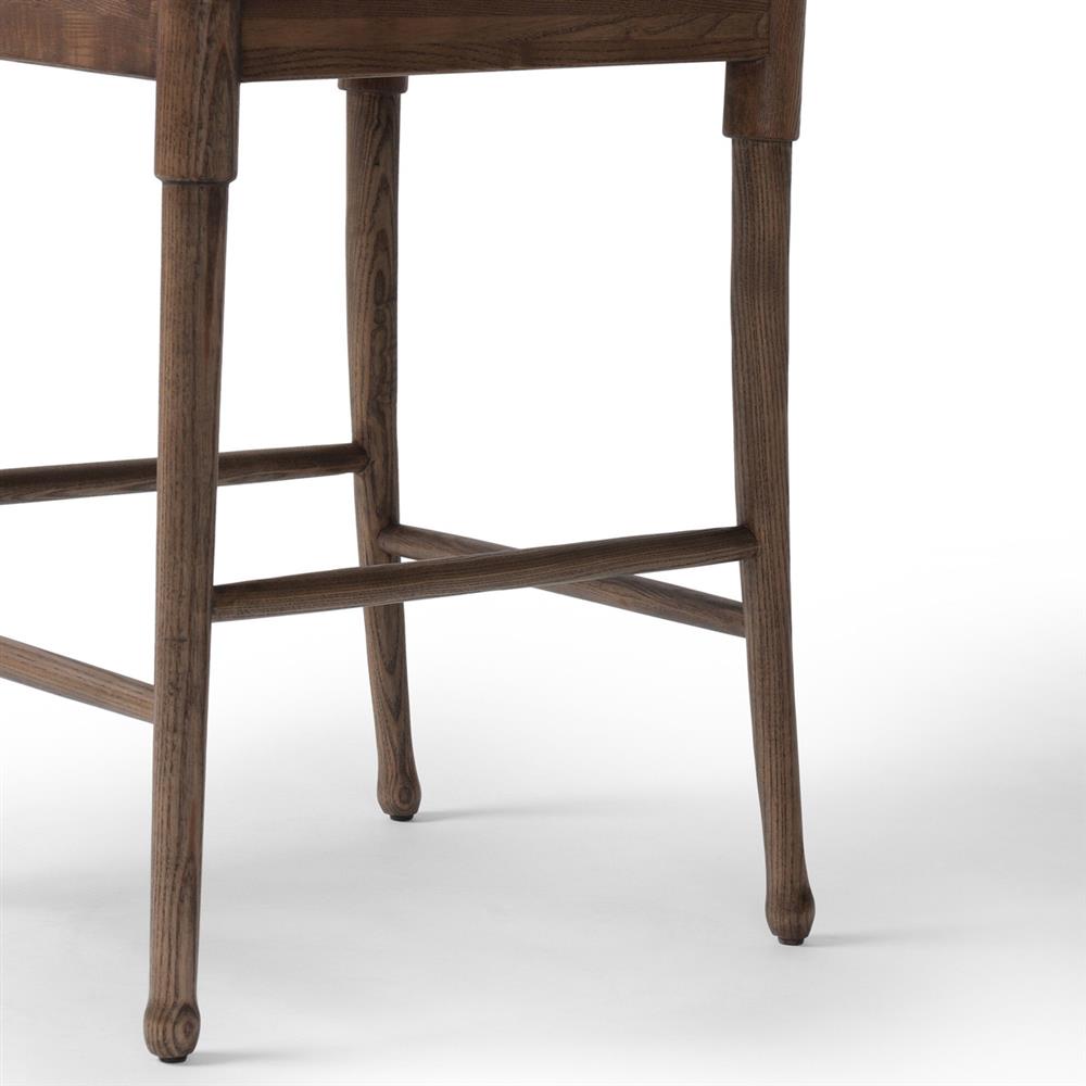 Fayth Antique Walnut Counter Stool Kathy Kuo Home — free download
