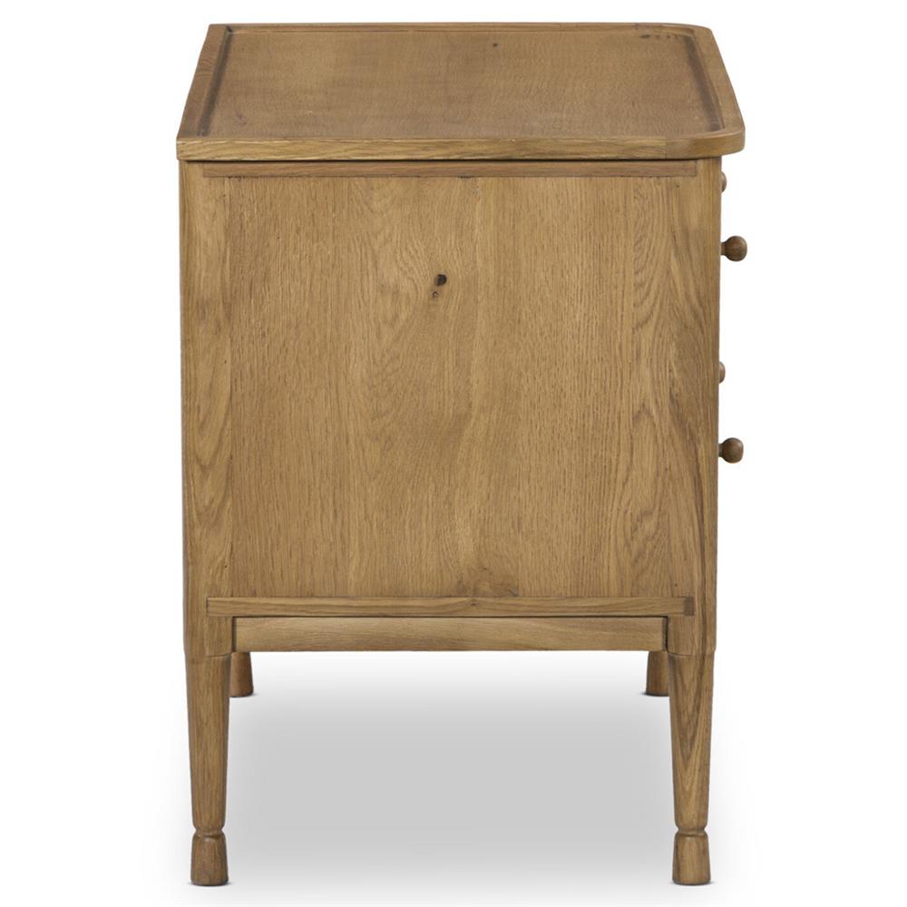 Franny Saddle Brown Nightstand|