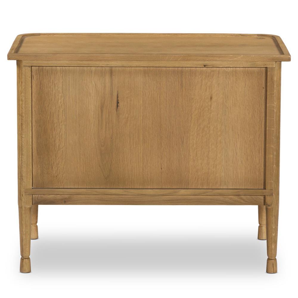 Franny Saddle Brown Nightstand|