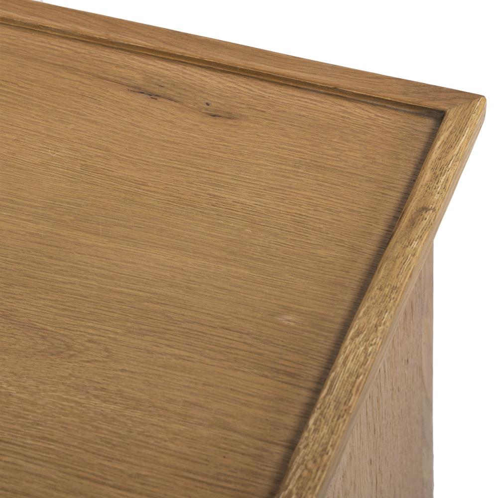 Franny Saddle Brown Nightstand|