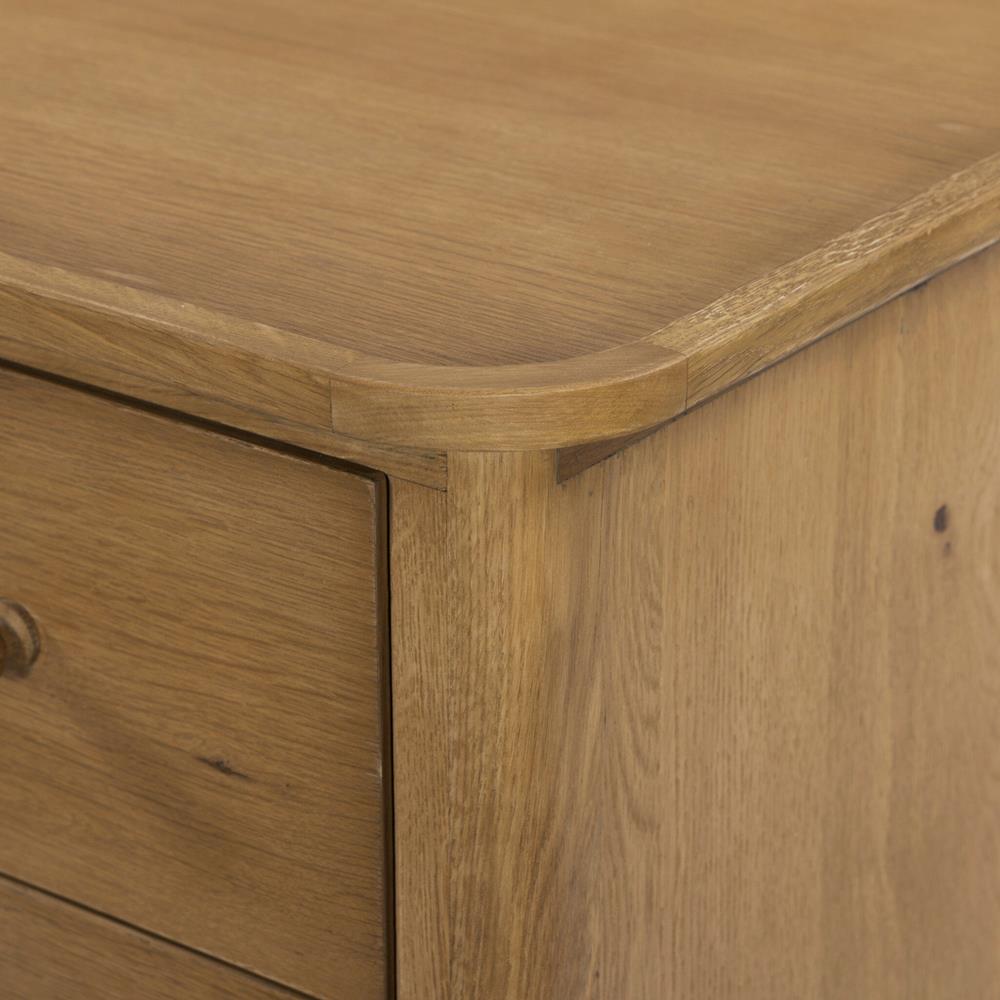 Franny Saddle Brown Nightstand|