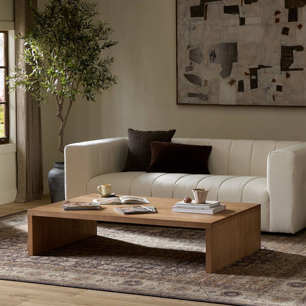 Hathaway Toasted Ash Thick Coffee Table 51