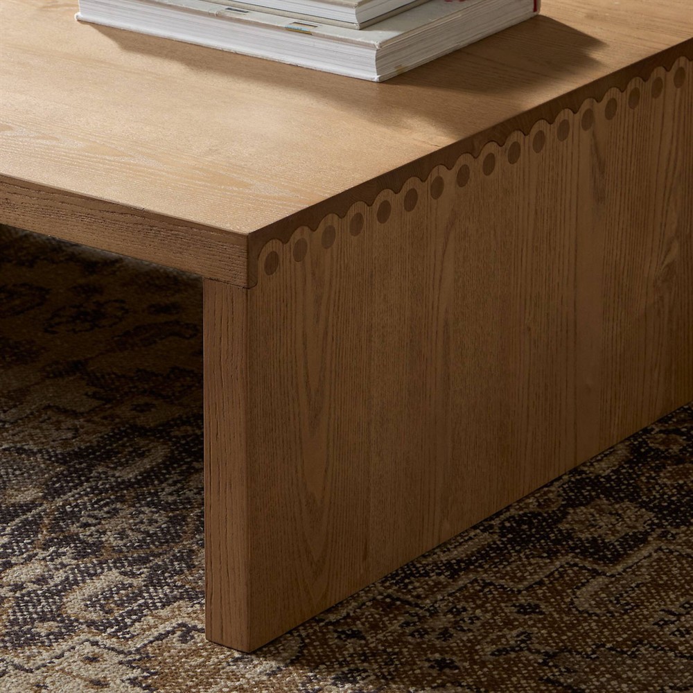 Hathaway Toasted Ash Thick Coffee Table 51