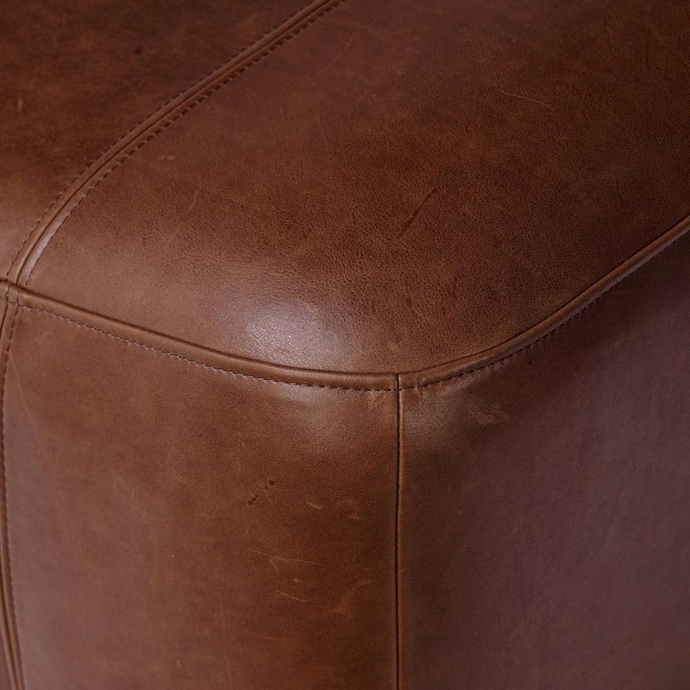 Kylo Dulane Mahogany Ottoman|