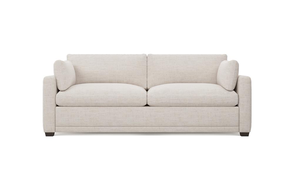 Weybridge Heathered Cream Performance 2-Cushion Sofa - 88&quot;|