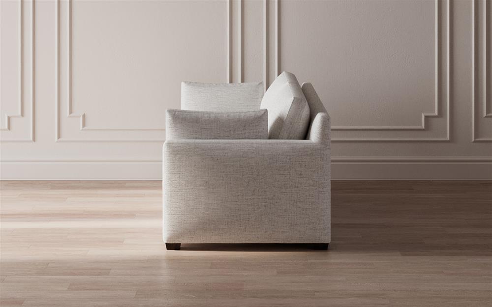 Weybridge Heathered Cream Performance 2-Cushion Sofa - 88&quot;|