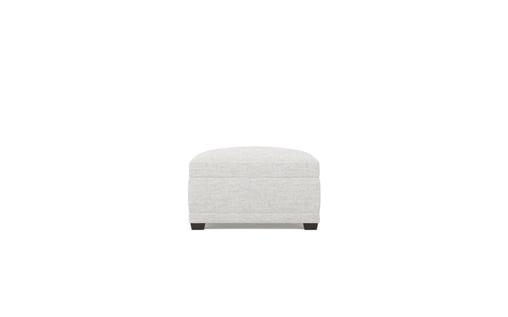 Weybridge Heathered Ivory Performance Ottoman|