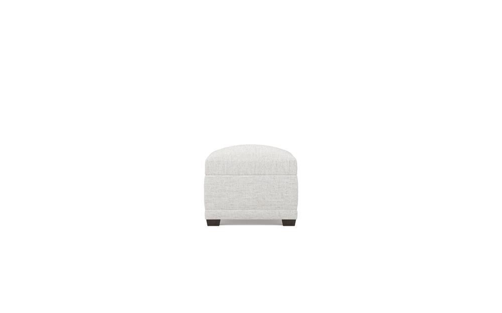 Weybridge Heathered Ivory Performance Ottoman|