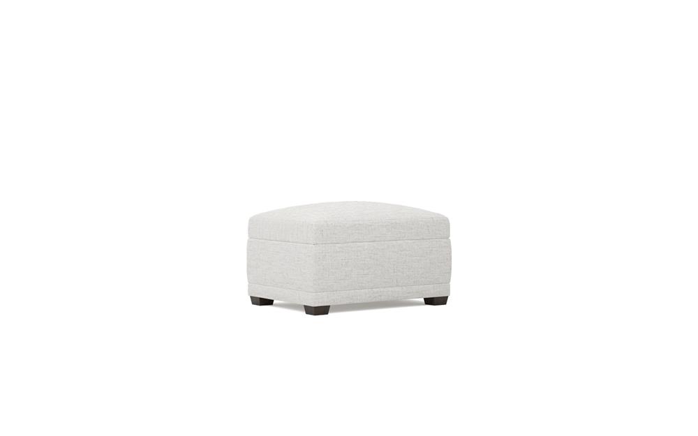 Weybridge Heathered Ivory Performance Ottoman|