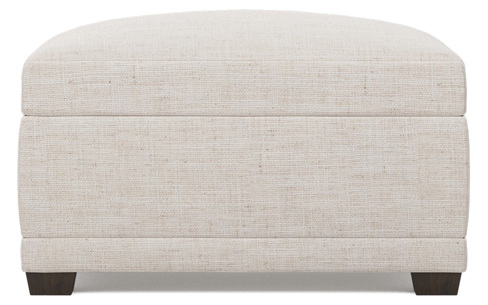 Weybridge Heathered Cream Performance Ottoman|