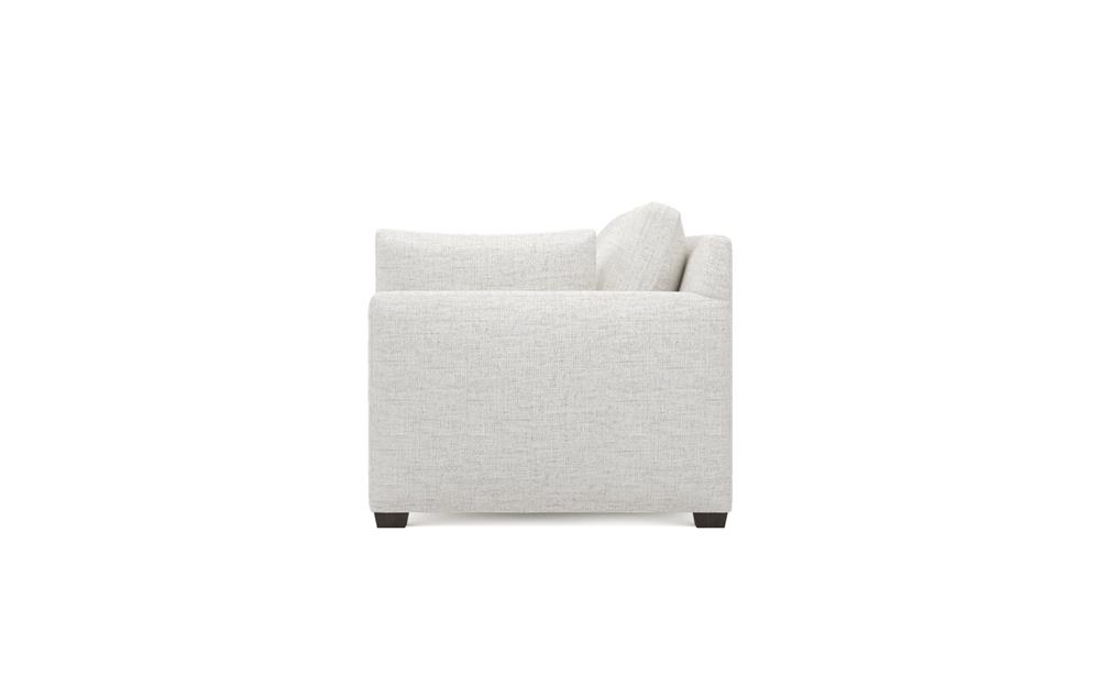 Weybridge Heathered Ivory Performance Bench Cushion Sofa - 88&quot;|