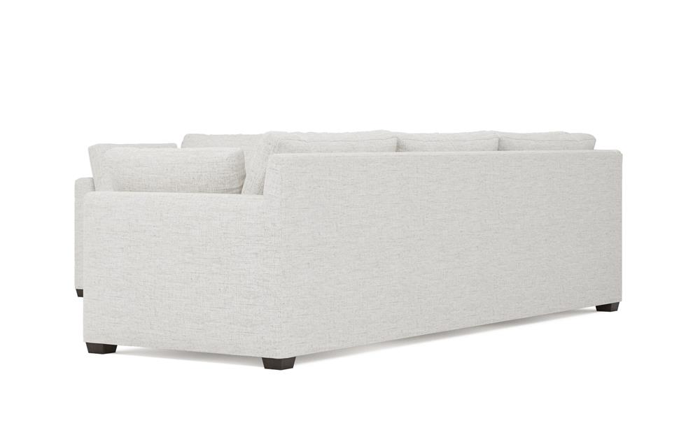 Weybridge Heathered Ivory Performance Corner Sectional - Left End - 110&quot;|