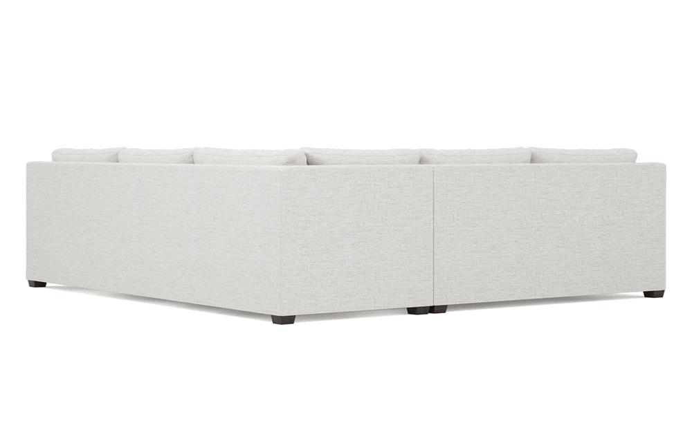 Weybridge Heathered Ivory Performance Corner Sectional - Left End - 110&quot;|