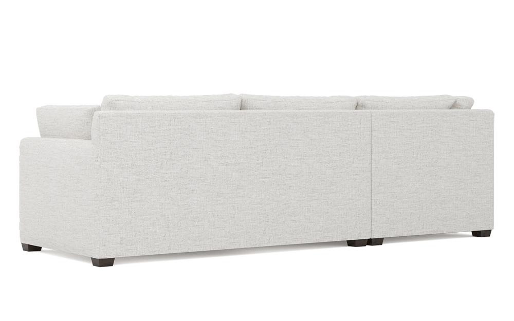 Weybridge Heathered Ivory Performance Corner Sectional - Right End - 110&quot;|