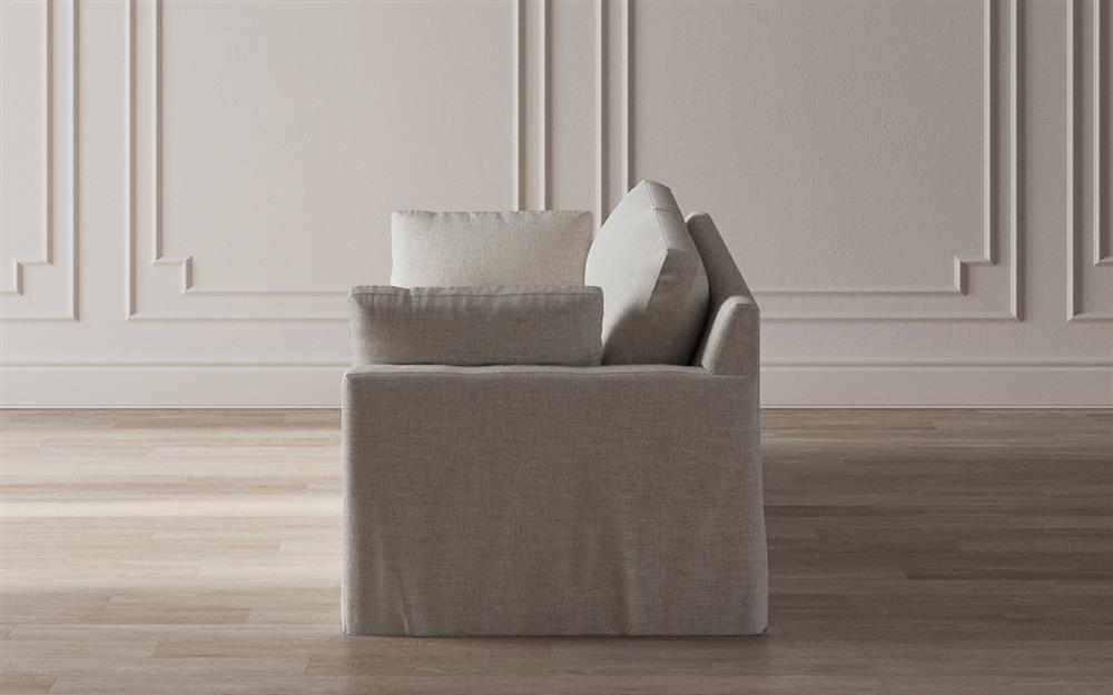 Weybridge Sea Salt Performance Slipcovered 2-Cushion Sofa - 88&quot;|