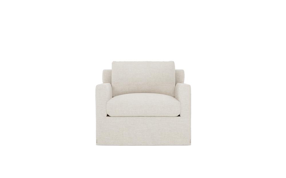 Weybridge Sea Salt Performance Slipcovered Chair|