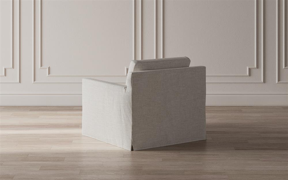 Weybridge Sea Salt Performance Slipcovered Chair|