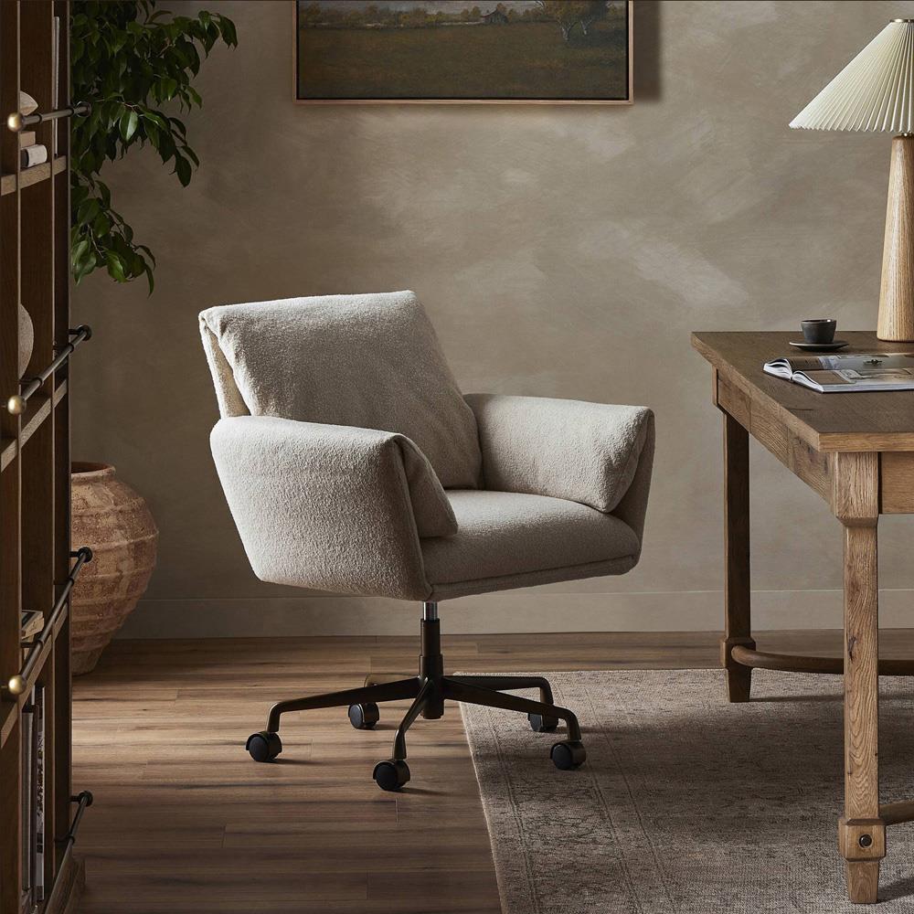 Salerno Crete Sand Desk Chair|