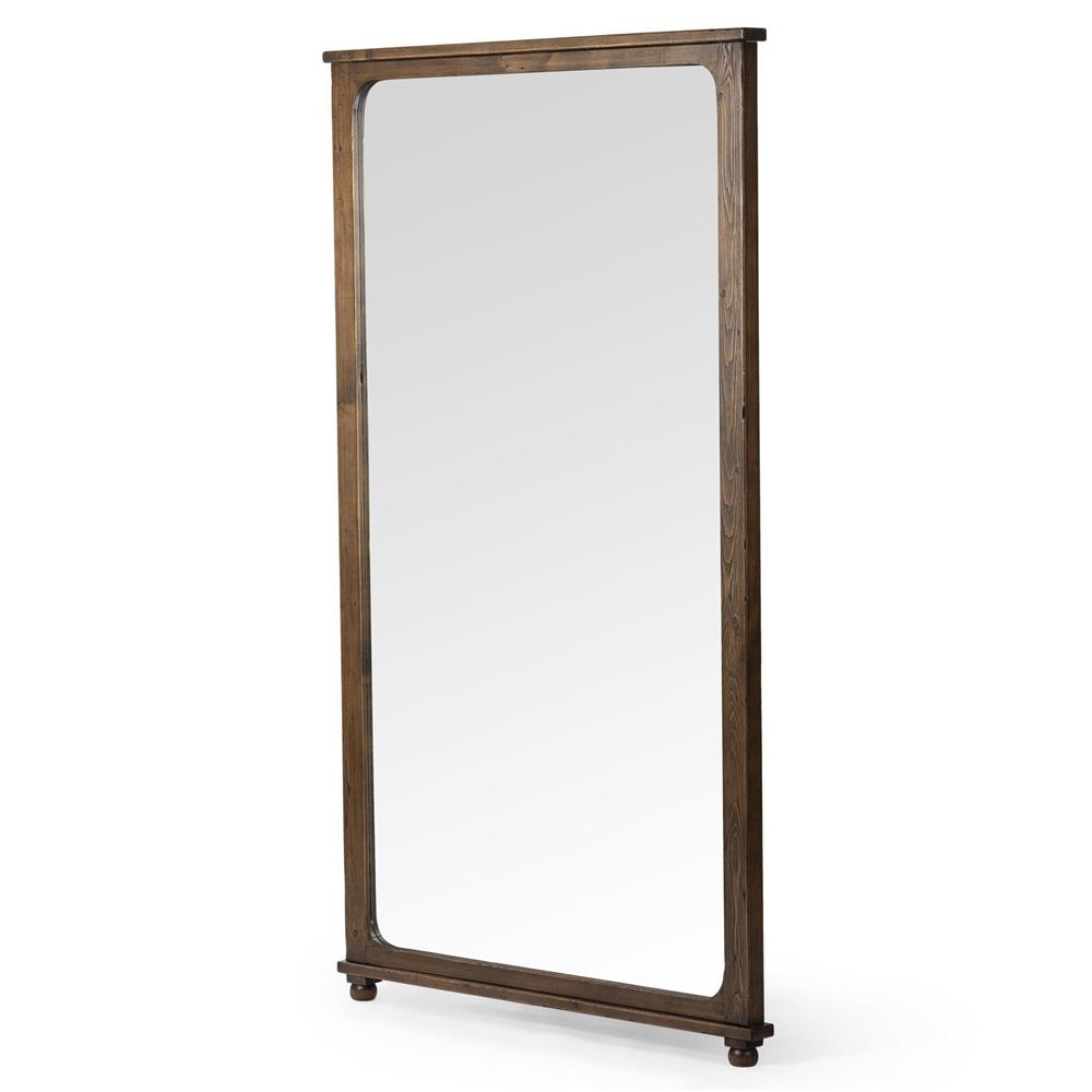 Orleans Aged Pine Floor Mirror|