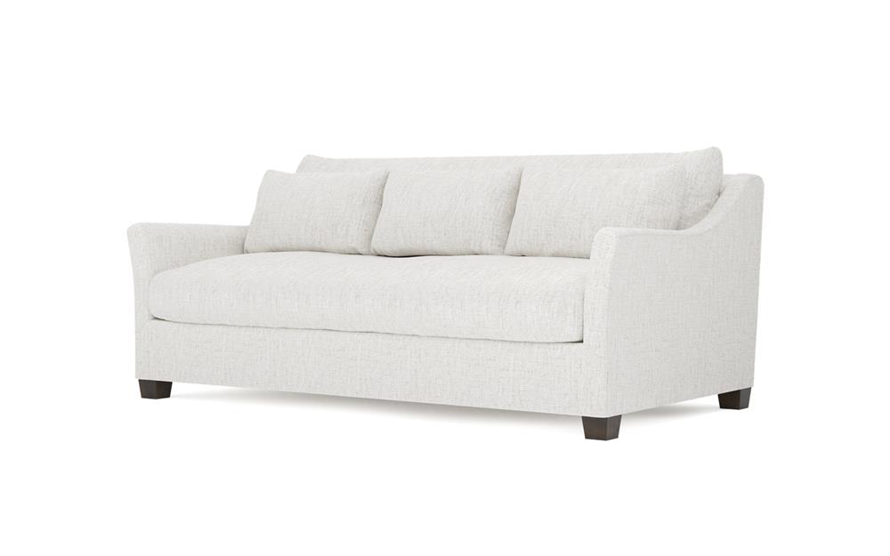 Pauline Heathered Ivory Performance Sofa - 85&quot;|