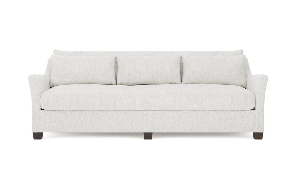 Pauline Heathered Ivory Performance Sofa - 98&quot;|