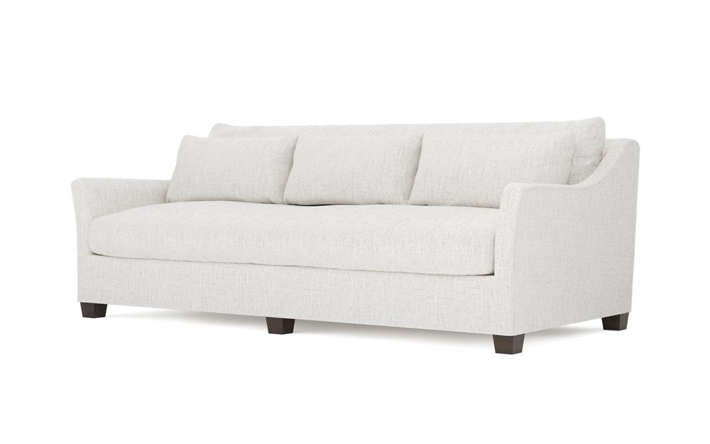 Pauline Heathered Ivory Performance Sofa - 98&quot;|