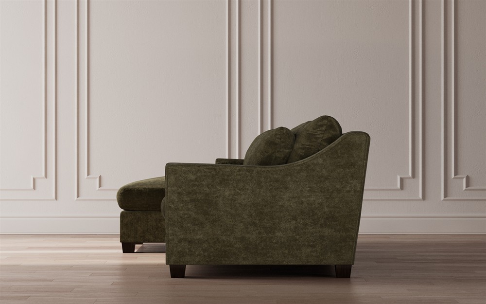 Pauline Chaise Heathered Ivory Performance Sectional - Left Chaise - 101&quot;|