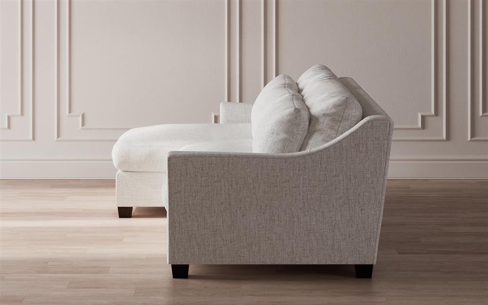 Pauline Chaise Heathered Ivory Performance Sectional - Left Chaise - 101&quot;|