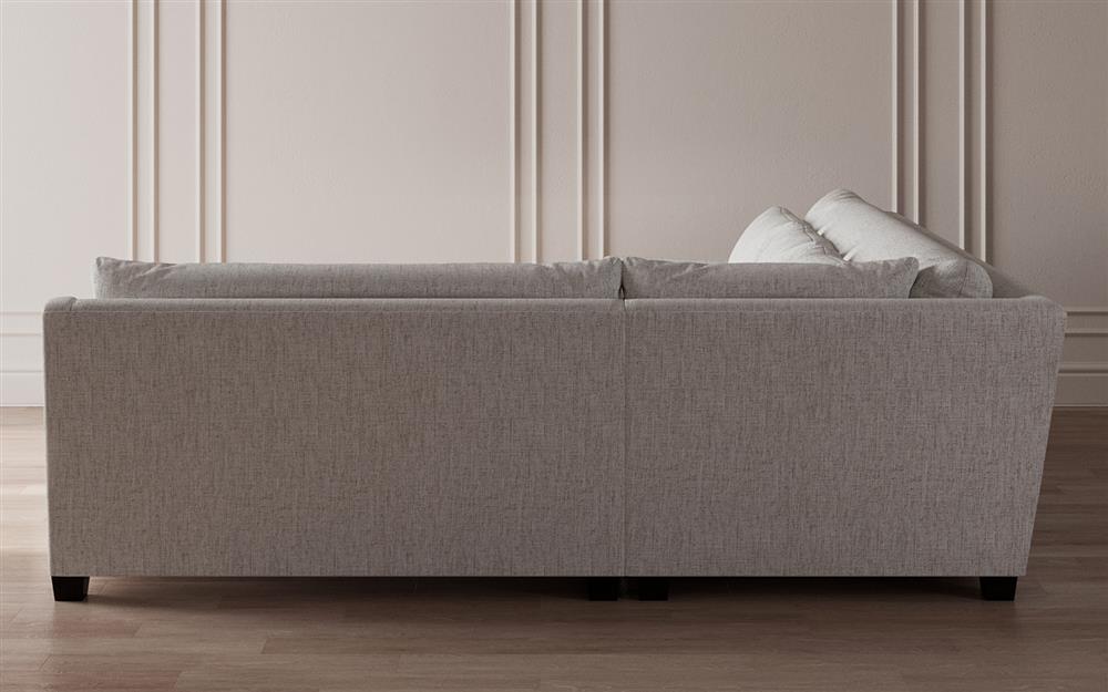 Pauline Heathered Ivory Performance Corner Sectional - Right End - 106&quot;|