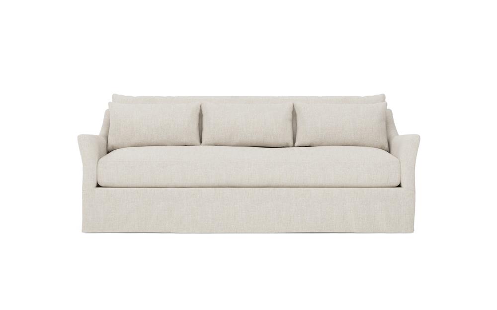 Pauline Sea Salt Performance Slipcovered Sofa - 85&quot;|