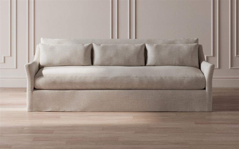 Pauline Sea Salt Performance Slipcovered Sofa - 98&quot;|