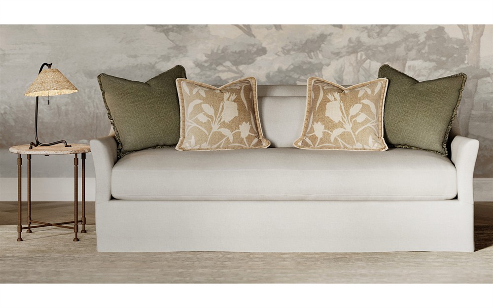 Pauline Sea Salt Performance Slipcovered Sofa - 110Gǥ|