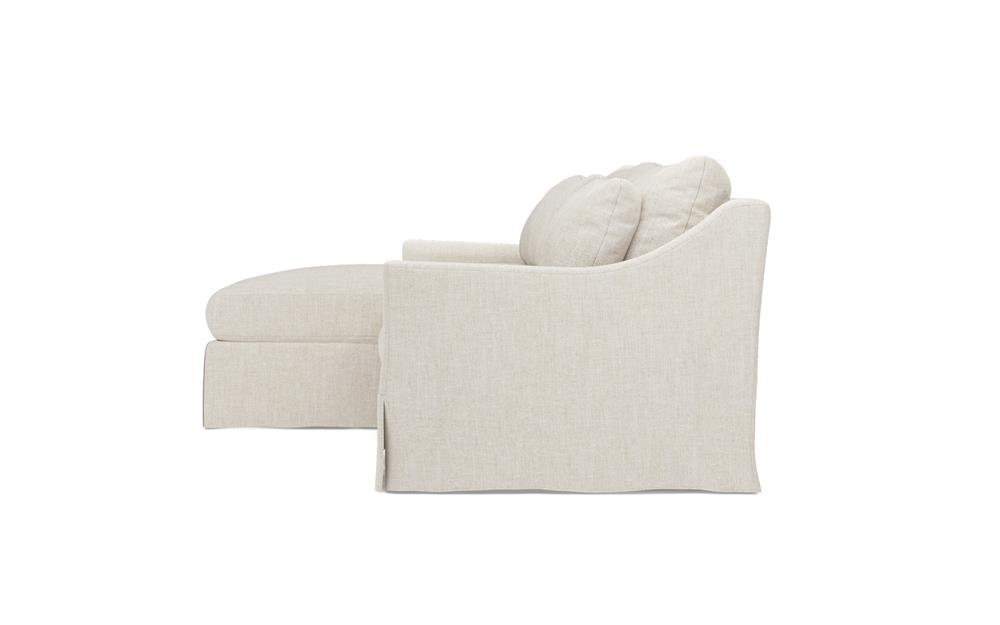 Pauline Sea Salt Performance Slipcovered Chaise Sectional - Left Chaise - 101&quot;|