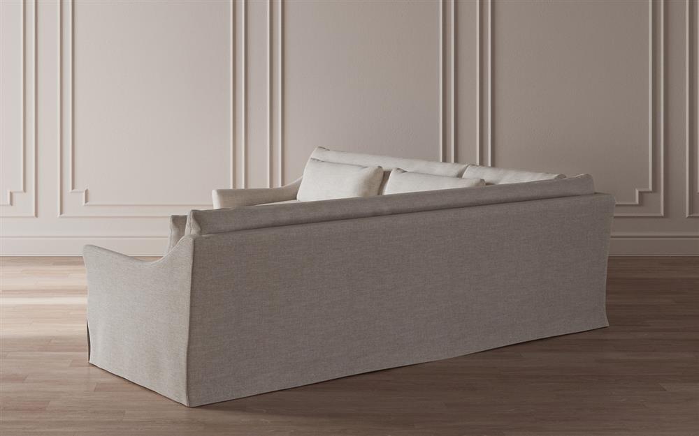 Pauline Sea Salt Performance Slipcovered Corner Sectional - Left End - 106&quot;|